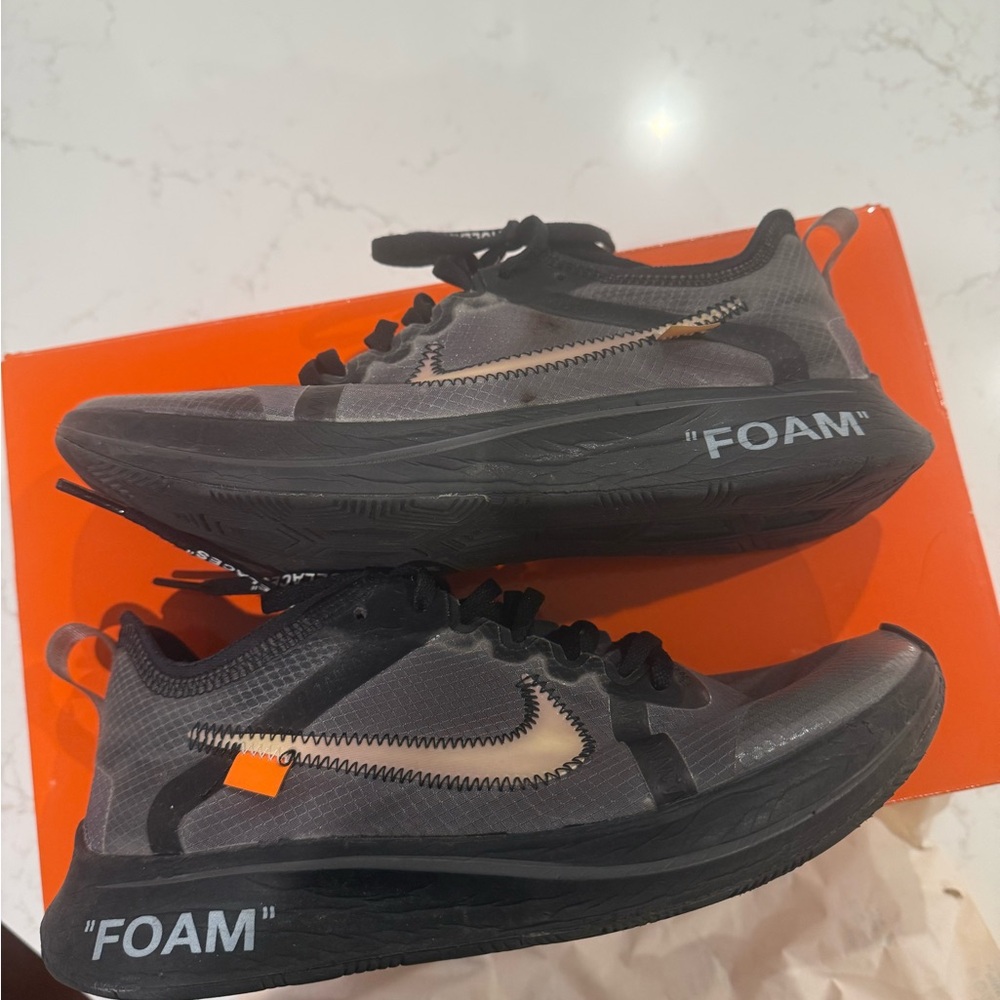 Nike Off-White zoom fly black
